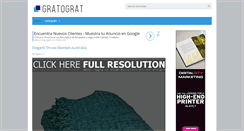 Desktop Screenshot of gratograt.com